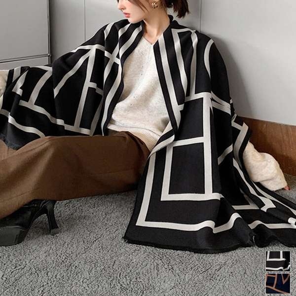 レディース ショール 防寒保温 ネックウォーマー フリンジ オルチャン プチプラ 暖かい 通勤通学 肌触り良い ひざ掛け ブランケット 大判 大判ストール羽織る 柔らかい防寒マフラ