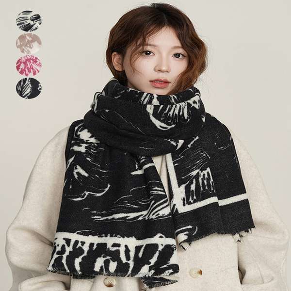 レディース 暖かい ロング丈ショール ワイドマフラー 保温 カジュアル 大人 かわいい おしゃれ きれいめ 通勤 学生 羽織り物 防寒小物 韓国風新作マフラー 膝掛け 人気 春