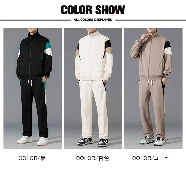 Beulah Fashionのジャージ 上下 メンズ セットアップ セット 上下セット ジャージ上下セット おしゃれ ジップアップ トレーナー ロングパンツ スポーツウェア トレーニングウェア ランニングウェア 運動着 ダンス レディース ゆったり ルームウェア お散歩｜アングル3