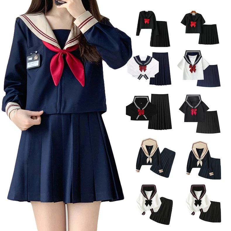 【検索関連ワード（本商品の説明ではありません）： 】 セーラー服 学生服 長袖 女子制服 コスプレ 衣装 仮装 女子JK制服　コスプレ 高校生 コスプレ可愛い 学園祭 大人 レディース クリスマス 高校生 コスチューム衣装セーラー服　レディース リボン　高品質3点セット 長袖上着+高級圧褶スカート+リボン /スカーフ 新年 コスプレ 衣装 仮装 制服 学生服　女子JK制服　コスチューム衣装 高校生 可愛い 学園祭 大人 セクシーハロウィン コスプレ セーラー服 セーラー 制服 半袖 長袖 リボンタイ 衣装 フルセット ベストセラー 仮装 衣装 コスチューム こすぷれ コス おすすめ 可愛い 男ウケ セクシー 大きいサイズ 大人 レディース ハロウィンコスプレ コスプレ衣装コスプレ ハロウィン 衣装 仮装 コスチューム コス cos コスプレ衣装 ハロウィンコスプレ かわいい jk jc 袖付 半袖 スカーフ 大きい セクシードレス 人気 定番商品番号 dblanket05 商品名 セーラー服　全8種類 コメント 素材：ポリエステル カラー：画像をご確認してください。 セット内容：上着+スカート+蝶結び（3点セット） 透け感：無 セーラー服　全8種類　半袖長袖選べる　 1.品質の良さ：ソフトと耐用性ある素材です。 セーラー服はナイロンを作らて、しっかりしていました。 確かな縫製技術を持った工場で丁寧に仕上げています。 2.デザイン：生地がしっかりしてて、本格的セーラー服！清純な本格制服で女子高生に演出します。セーラー服長袖は清潔感を持ちます。ミニ丈とAラインの組み合せは美脚効 果もあります。 3.利点：可愛いいセーラー服のコスプレとして大人気です。友達と遊んだり、彼女に着させたり、コスプレを楽しみましょう！ 4.セット内容：トッ プス＋スカート+ネクタイ； スッキリとまとまった清楚な感じのセーラー服です。気軽に学生時代にタイムスリップして、青春時代を味わえます。 使用シーン：コスプレ用はもちろん、 文化祭時に使うとか、 卒業式の時に着るとかいいと思います。 日常用はご使用には大丈夫です。 手入れ方法 1.漂白不可、ドライクリーニング不可。 2.洗濯用ネットの使用をおすすめ。 3.30度以下の温水で他の物と分けて洗濯してください。 4.洗濯機でも手洗いでも、強く洗わないでください。 生産地：中国製 ● ●商品のお色は、照明の関係で実物と多少の違いが生じることがございます。ご了承ください。 ●本製品は生産過程におきまして、生地を織る際の糸の継ぎ目や多少のほつれが生じることがありますが、予めご了承ください。 ●サイズは平置き計測となっておりますので、1~2CMの誤差が生じる場合がこさいます ●商品によって出柄が異なる場合がございますが、商品の品質上避けられない現象です。予めご了承ください。【注意点】※毛羽が燃えやすいので火に近づけないでください。 ※濃色のものは多少色落ちする可能性があります。 ※素材の特性上、ご使用時の摩擦により、毛羽落ちすることがございますが、ご使用に差しつかえございません。