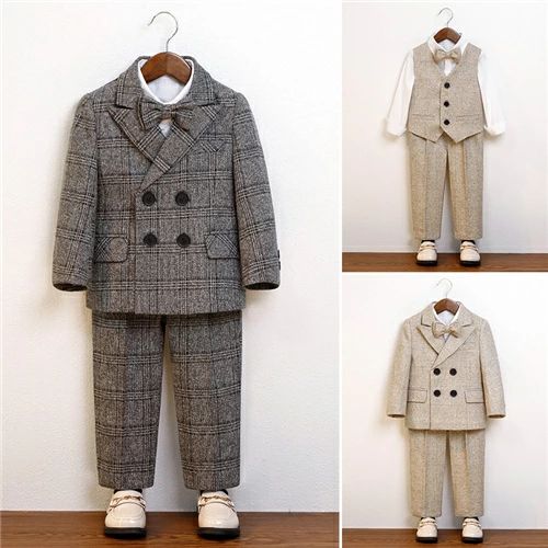 Rakuten - 子供 スーツ 5点セット 卒業式 スーツ 男の子 入学式 スーツ 子供 セットアップ 子ども スーツ ピアノ 発表会 フォーマルスーツ 子供 七五三 結婚式 キッズ スーツ 男の子 170 160 大きいサイズ 入園式 卒園式 小学生 子供服 ジュニア 子供フォーマル ジュニアスーツ