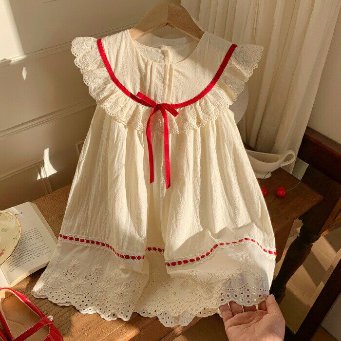 ワンピース ベビー ワンピース 子供服 ノースリーブ 女の子 セレモニー ベビードレス 韓国子ども服 キッズ 女児 こども服 夏 おしゃれ お出掛け着 通気 通園 通学 可愛い 発表会 結婚式 入園 誕生日 プレゼント お姫様