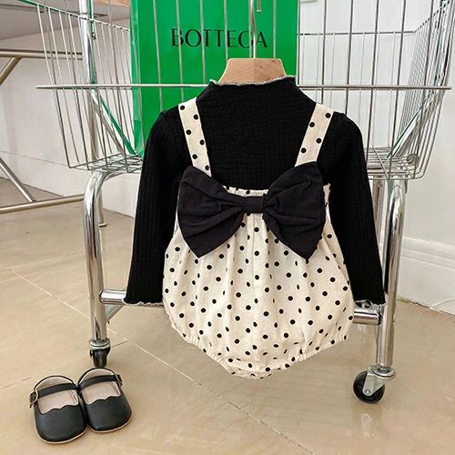 ロンパース ベビー服 セットアップ子供服 長袖 長袖tシャツ カットソー ベビー 女...