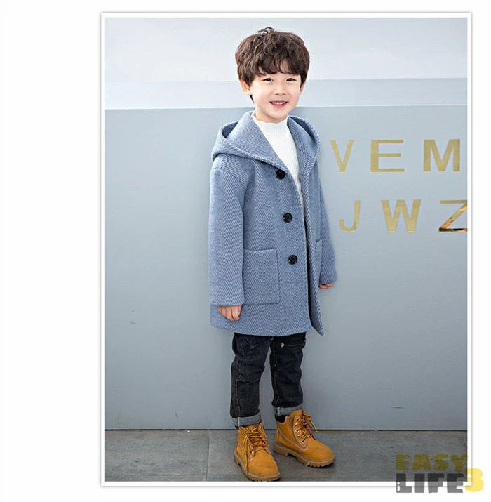 子供服 ダッフルコート キッズ 男の子 秋 冬 コート ジュニア アウター ロング 防寒着 ラシャコート チェスターコート フード付き シンプル 可愛い おしゃれ 防寒 厚手 裏起毛 フォーマル カジュアル あったか 入学式 卒業式 発表会 七五三