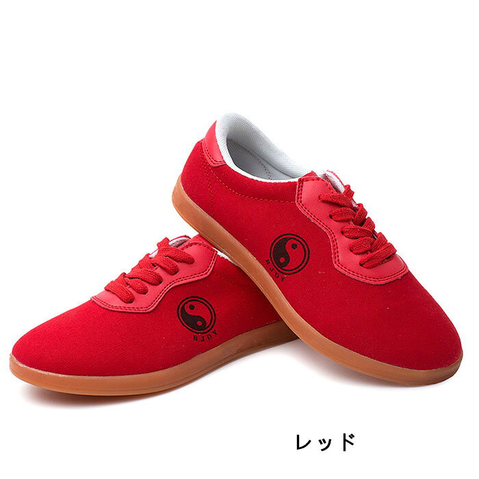 Beulah Fashionの男女兼用太極拳靴 太極拳シューズ 太極拳 靴 シューズ 武術 靴 大人用 レディース メンズ スポーツ トレーニング カンフーシューズ 演武用 武術シューズ 武術靴 朝練 拳法 練習 気功 ジュニア太極拳 ウーシュー カンフー 軽量 格闘技シューズ 安定 快適 22.5〜27.5cm｜アングル2