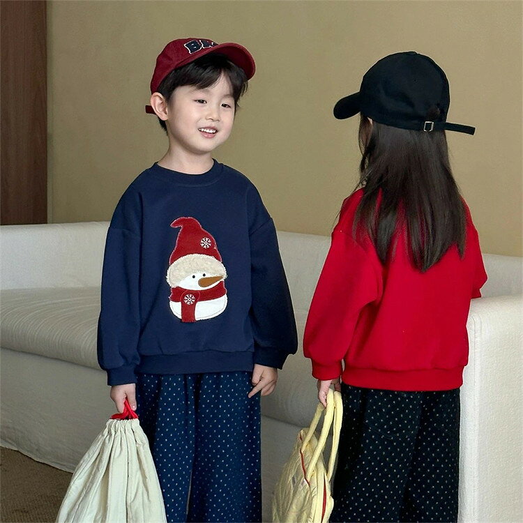 キッズ トレーナー クリスマス 裏起毛 子供服 トレーナー 快適 ベビー ペアルック ...