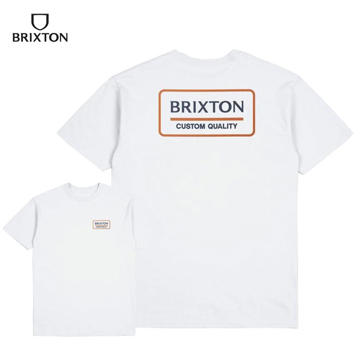ブリクストン BRIXTON 半袖Tシャツ PALMER PROPER S/S Standard Fit Tee メンズ トップス カジュアル ストリート ロゴT /BRIX547