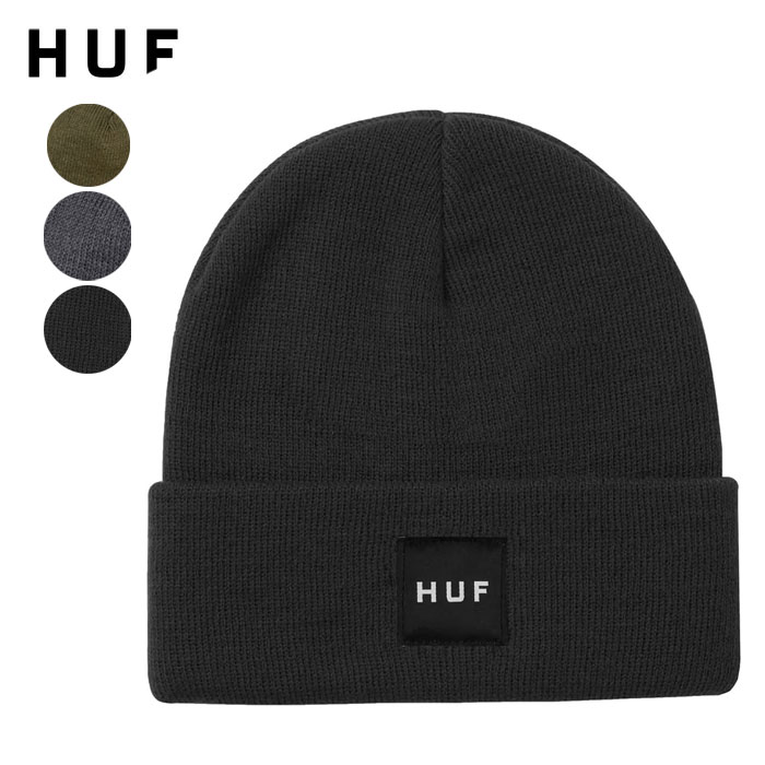 ハフ  帽子 メンズ 【在庫処分】HUF Essentials Box Logo Beanie ハフ ビーニー 帽子 ニットキャップ HUF264