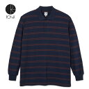 POLAR SKATE CO Stripe Polo LS Shirt |[[XP[gJpj[Y T  Vc |Vc /PL76