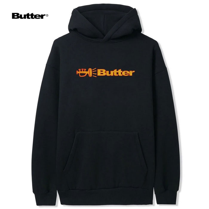 バターグッズ パーカー BUTTER GOODS Horn Embroidered Logo Pullover メンズ トップス プルオーバーフード / BG78