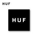 HUF Box Logo Sticker ハフ ボックスロゴ ステッカー ストリート デコシール HUF308