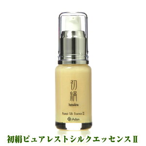 【Adan｜アーダン】日本製 初絹ピュアレストシルク エッセンス2 30ml【送料無料】国産シルク主原料 保湿 乾燥肌 敏感肌 うるおい ハリ 透明感 乾燥ケア（無添加｜無鉱物油 界面活性剤不使用 ノンアルコール ノンケミカル 無香料 無着色）保湿美容液 beweicc-10000095 美いうえいく 楽天市場店 サンプル画像3