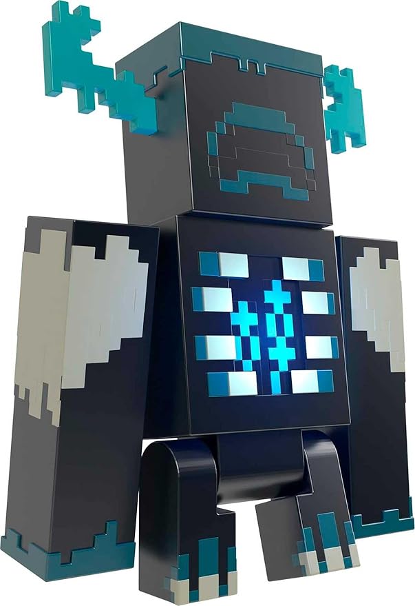 乐天商城 - 【訳あり】マテル(MATTEL) マインクラフト(MINECRAFT) ウォーデン フィギュア【ライト&サウンド】【6才~】【プレゼント】HHK89