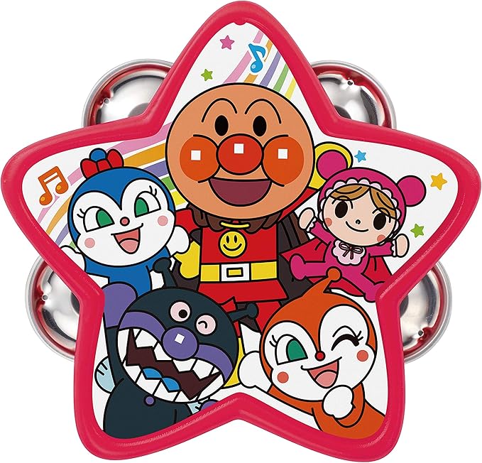 乐天商城 - 【訳あり】アンパンマン うちの子天才 タンバリン
