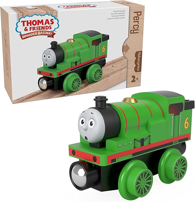 【訳あり】マテル(MATTEL) きかんしゃトーマス 木製レールシリーズ(Thomas) パーシー 【2才~】【プレゼント】HBJ86