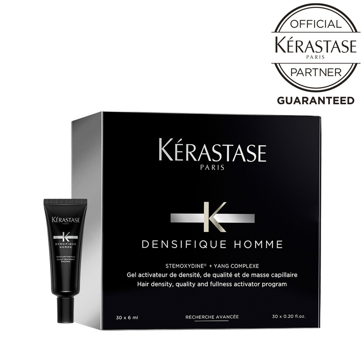 【お買い物マラソンP最大46倍】《10%OFFクーポン対象商品》《正規販売店》KERASTASE ケラスターゼ DS ヘアデンシティープログラム ジュレ オム 6ml×30本洗い流さないトリートメント (スカルプトリートメント・ 1回使い切りタイプ)