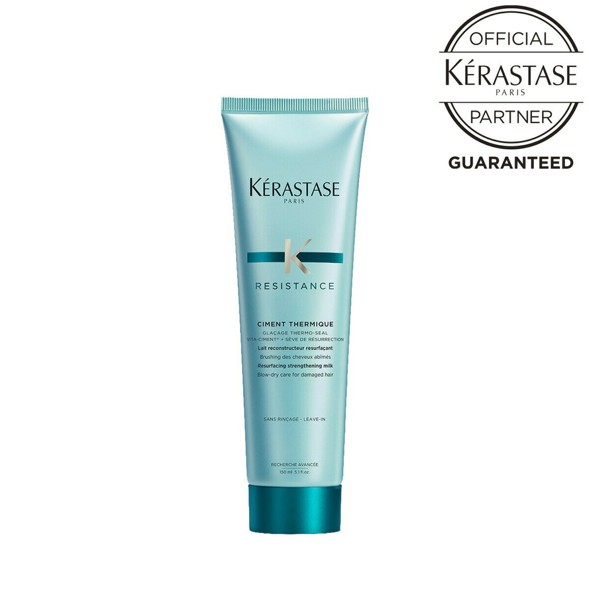 《正規販売店》KERASTASE ケラスターゼ RE シモン テルミック 150g熱の力を利用し 髪を補修 アウトバストリートメント