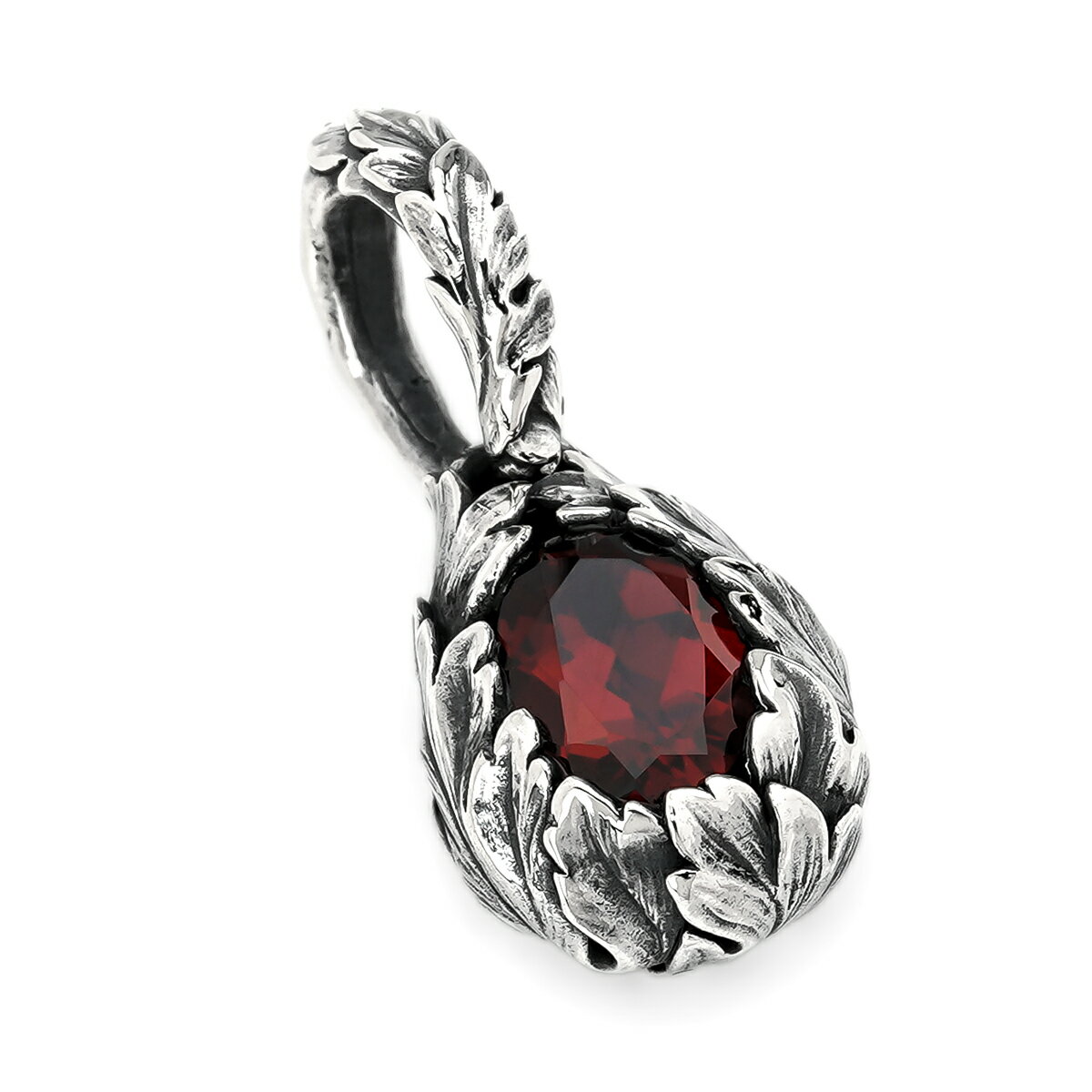 【ポイント5倍！マラソン限定】[公式] ブラッディマリー パージ ペンダント ガーネット （オーバルブリリアントカット） メンズ レディース アクセサリー ジュエリー Bloody Mary 3