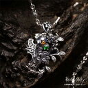 【ポイント3倍★お買い物マラソン限定】ブラッディマリー ペンダント メンズ アクセサリー Bloody Mary タナトスペンダントw/グリーンガーネット/ファイヤーオパール/ミスティックトパーズ(ペンダントトップのみ)