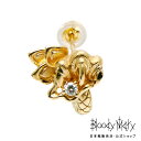 ブラッディマリー K18 鵺ピアス 0.03ct(左耳用) メンズ レディース アクセサリー ジュエリー Bloody Mary Jewelry