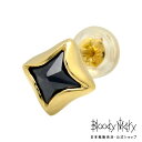 ブラッディマリー K18 アスタリスクピアス w/ ブラックダイヤモンド メンズ レディース アクセサリー ジュエリー Bloody Mary Jewelry