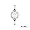 【ポイント最大10倍★5/16 1:59まで】コーチ レディース 腕時計 時計 ブランド COACH 正規品 - ケリー 26mm ラウンド SS ケース クリスタル ダイアル SIG C バングル シルバー ラウンド プレゼント 彼女 友達 誕生日 プレゼント 母の日