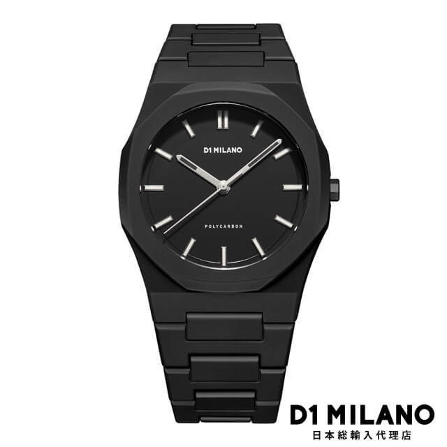 D1 MILANO 日本総輸入代理店 腕時計 メンズ ブランド D1ミラノ ディーワンミラノ 時計 アナログ - クラウドバースト ポリカーボネート 電池式 防水