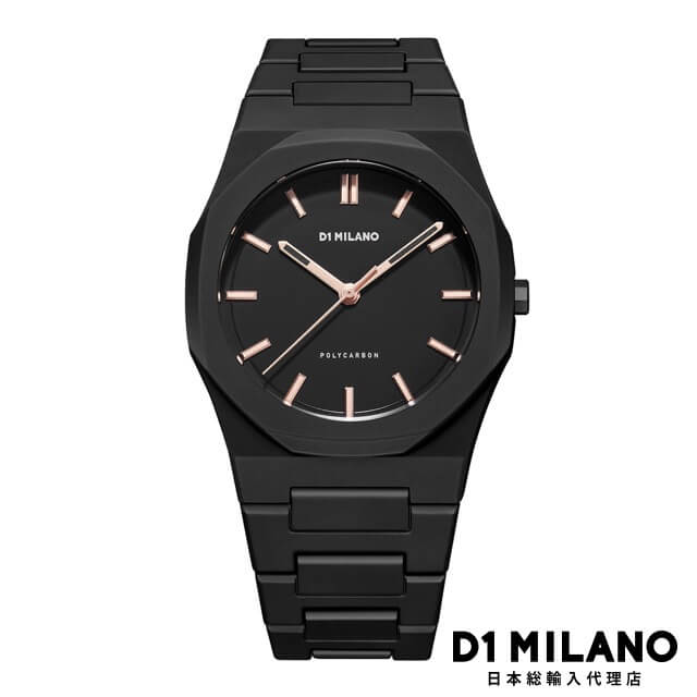 D1 MILANO 日本総輸入代理店 腕時計 メンズ ブランド D1ミラノ ディーワンミラノ 時計 防水 アナログ - ドーンライト ポリカーボネート ビジネス