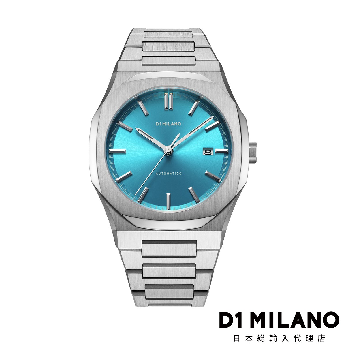 D1 MILANO ディーワンミラノ オートマティコ - ターコイズ メンズ ウォッチ