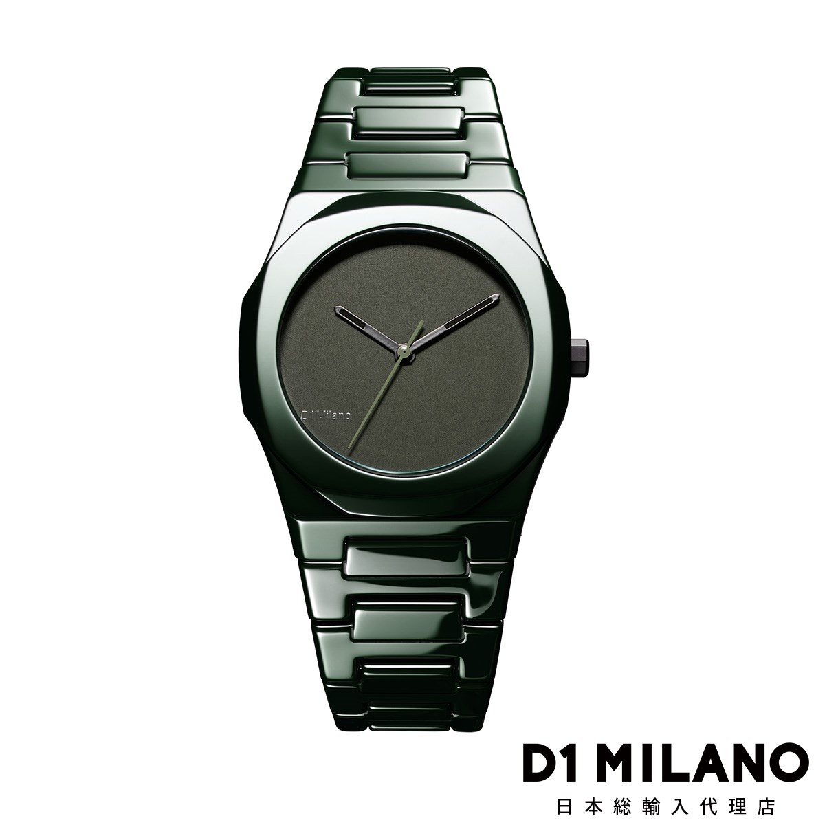 D1 MILANO ディーワンミラノ セラミカ - ピュアグリーン メンズ ウォッチ skhb