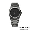 【ポイント3倍★お買い物マラソン限定】ディーワンミラノ ナイロン - EXP ブラック メンズ ウォッチ D1 MILANO skhb