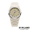 【ポイント3倍★お買い物マラソン限定】ディーワンミラノ ポリカーボン - グレーメッシュ メンズ ウォッチ D1 MILANO