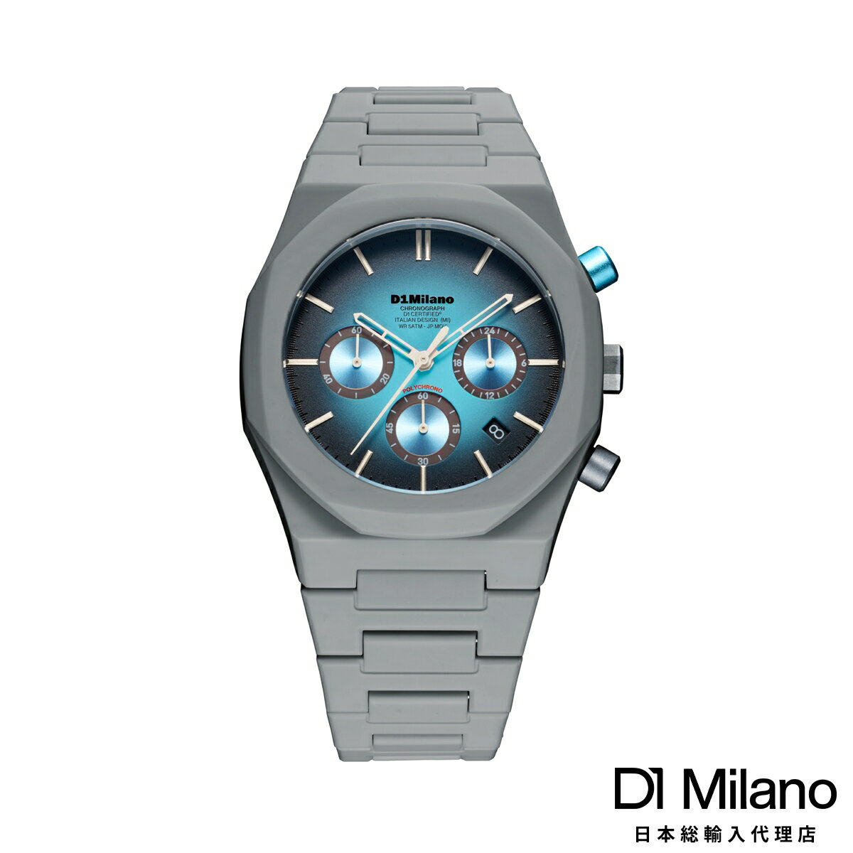 Rakuten - ディーワンミラノ ポリクロノ - アイス ファントム メンズ レディース ウォッチ D1 MILANO