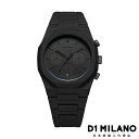 【ポイント5倍!楽天スーパーSALE】ディーワンミラノ ポリクロノ - シャドウ メンズ ウォッチ D1 MILANO