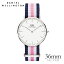 ダニエルウェリントン 36mm Daniel Wellington サウサンプトン シルバー メンズ レディース 腕時計