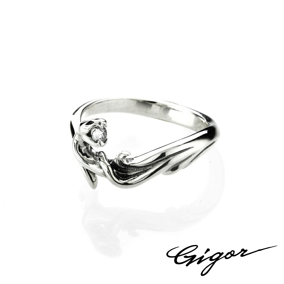 乐天商城 - ジゴロウ クリーネスリング メンズ レディース シルバー アクセサリー ジュエリー GIGOR