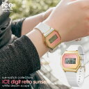 アイスウォッチ ICE digit retro - アイス デジット レトロホワイトドリームスケープ(スモール) レディース ウォッチ ICE-WATCH デジ...