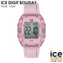【ポイント3倍!お買い物マラソン限定】アイスウォッチ ICE digit boliday - ヌード - クリア - ローズゴールド - スモール メンズ レディース ウォッチ ICE-WATCH