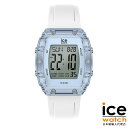 【ポイント3倍!お買い物マラソン限定】アイスウォッチ ICE digit boliday - ホワイト - クリアブルー - シルバー - スモール メンズ レディース ウォッチ ICE-WATCH