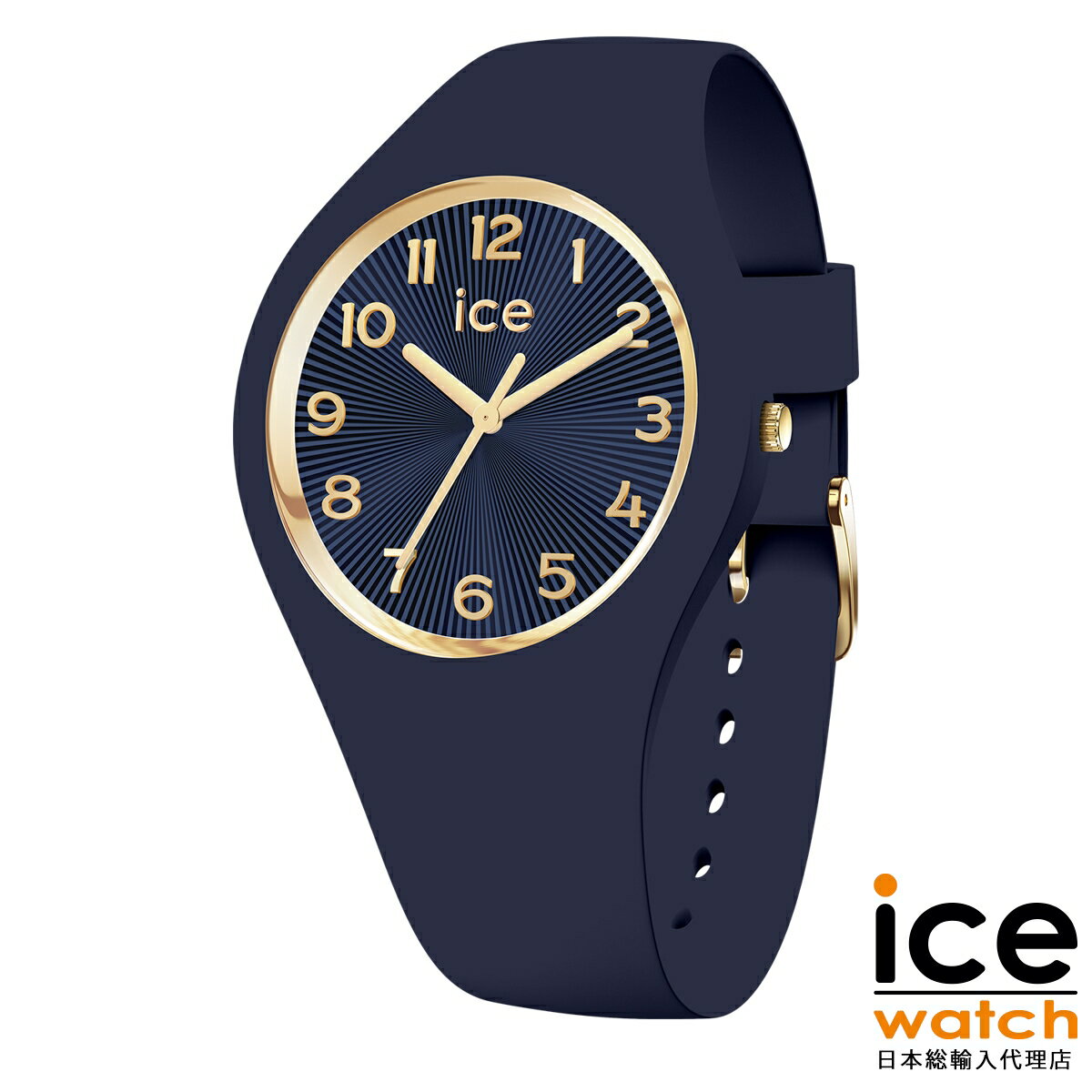 【ブラックフライデー★ポイント3倍】アイスウォッチ ICE champagne ネイビーブルー アイス シャンパン シャンパーニュ レディース ウォッチ ICE-WATCH