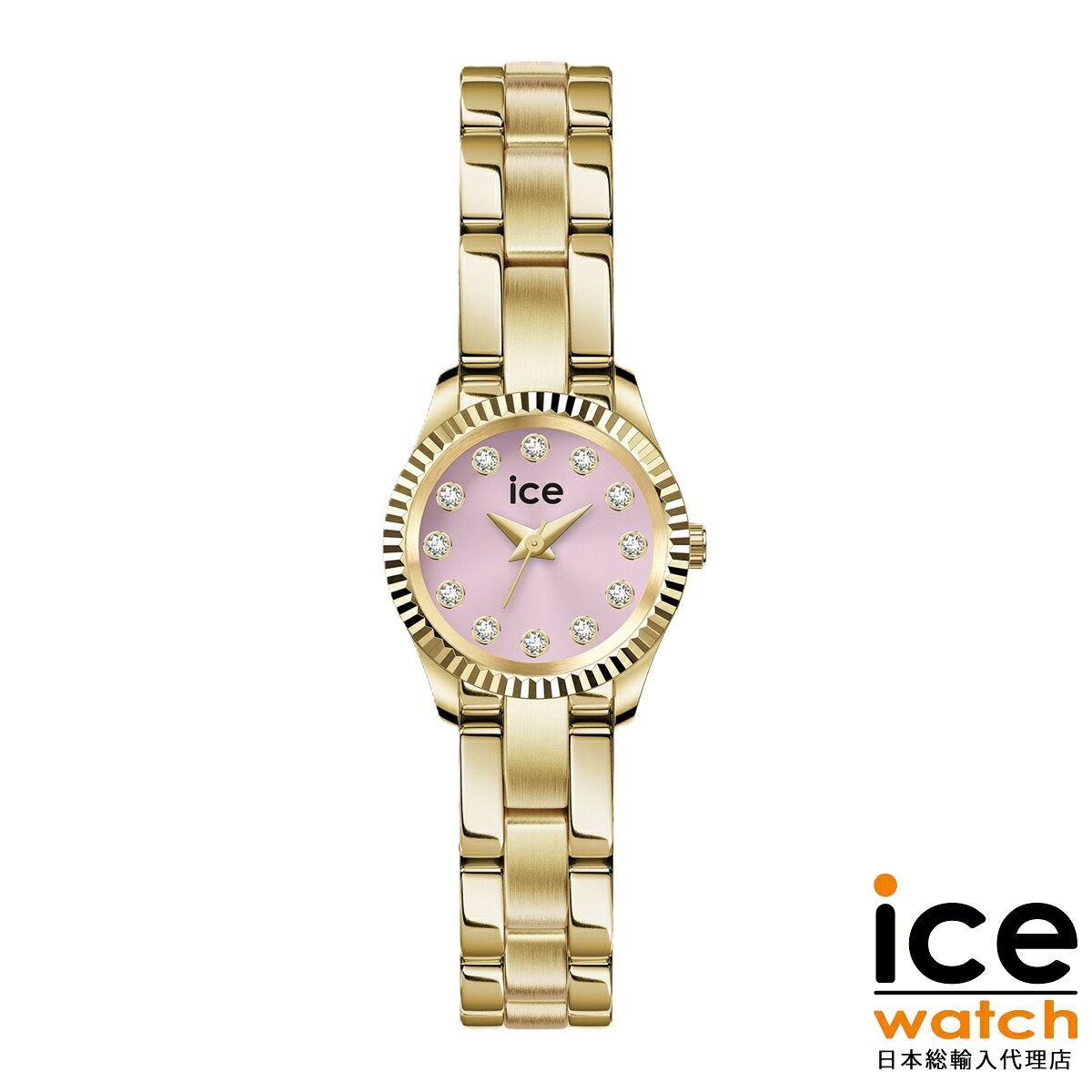 Rakuten - 【P10倍！楽天スーパーSALE限定】アイスウォッチ ICE mimi ゴールドピンク 19mm メンズ レディース ウォッチ ICE-WATCH