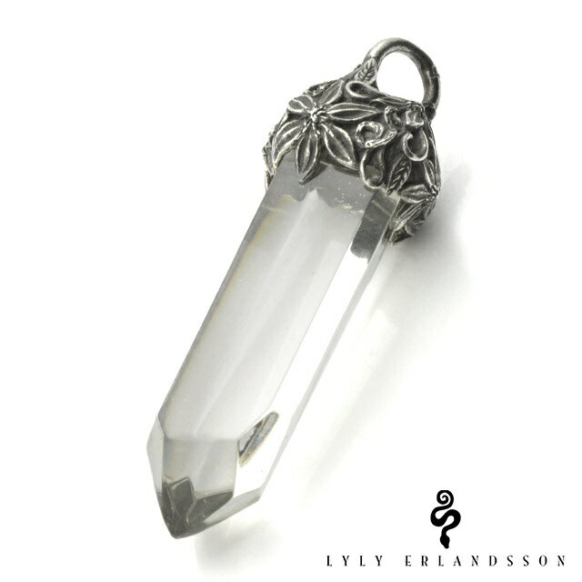 リリー エルランドソン【LYLY ERLANDSSON】the GHOST/male ゴースト ペンダント/メール/クリア