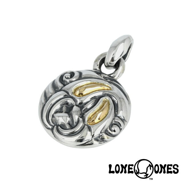 【ブラックフライデー★ポイント3倍】ロンワンズ LONE ONES ネスト ペンダント L w/ K18ローズゴールド アイズ 日本正規輸入販売代理店 シルバー...