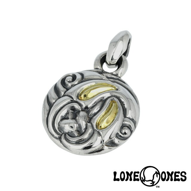 【ブラックフライデー★ポイント3倍】ロンワンズ LONE ONES ネスト ペンダント L w/ K18 イエローゴールド アイズ 日本正規輸入販売代理店 シル...