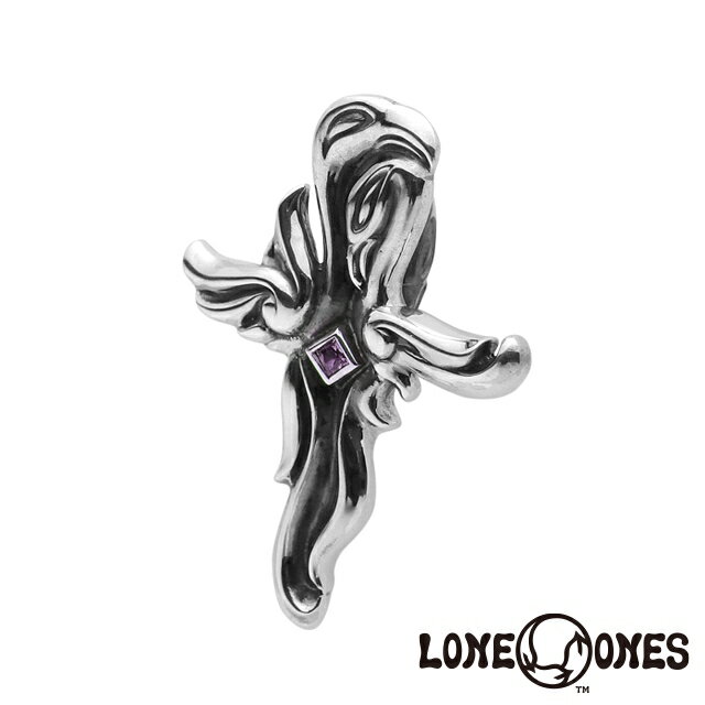 ロンワンズ LONE ONES スタークロスドラブペンダント/M/アメジスト 日本正規輸入販売代理店 シルバーアクセサリー シルバー925 ギフト プレゼント 贈り物 レディース メンズ 男性 女性