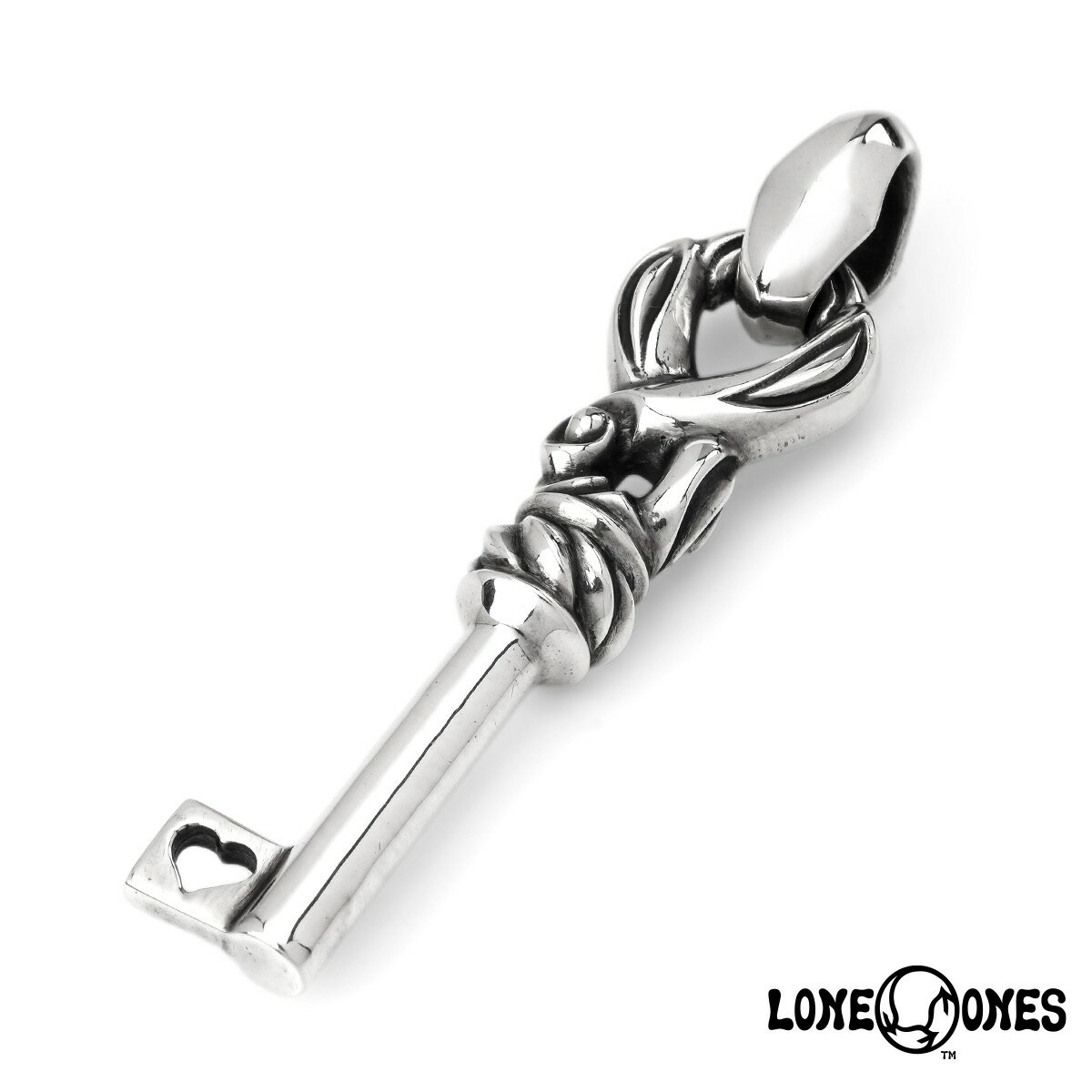 【ブラックフライデー★ポイント3倍】ロンワンズ LONE ONES クレーンキーペンダント L w/シルクリンク 日本正規輸入販売代理店 シルバーアクセサリー ...