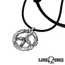 【マラソン限定!ポイント3倍】ロンワンズ LONE ONES ピースサインペンダント 日本正規輸入販売代理店 シルバーアクセサリー シルバー925 ギフト プレ...