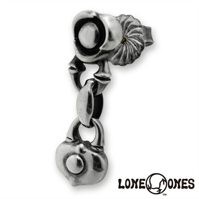 ロンワンズ LONE ONES フロー[ハグミー]リンクイヤリングw/ハートロック[ラブロケット] ピアス 日本正規輸入販売代理店 シルバーアクセサリー シルバー925 ギフト プレゼント 贈り物 レディース メンズ 男性 女性 ict