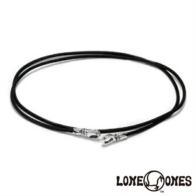 ロンワンズ LONE ONES キス＆フローフックL 3.0mmレザーコード 日本正規輸入販売代理店 シルバー925 ギフト プレゼント 贈り物 レディース メンズ 男性 女性