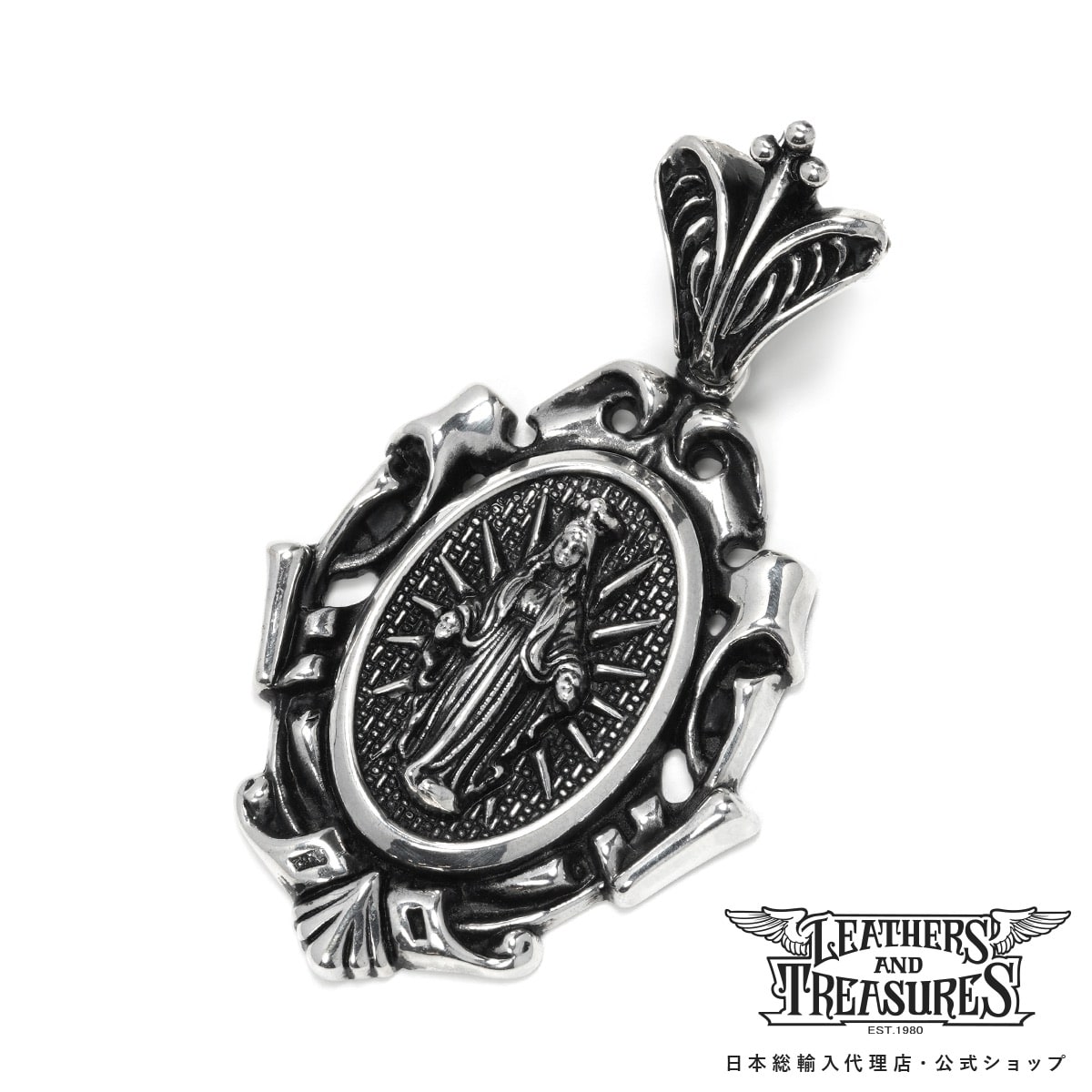[公式] Leathers and Treasures レザーズアンドトレジャーズ マザーマリアペンダント メンズ アクセサリー ジュエリー レザトレ